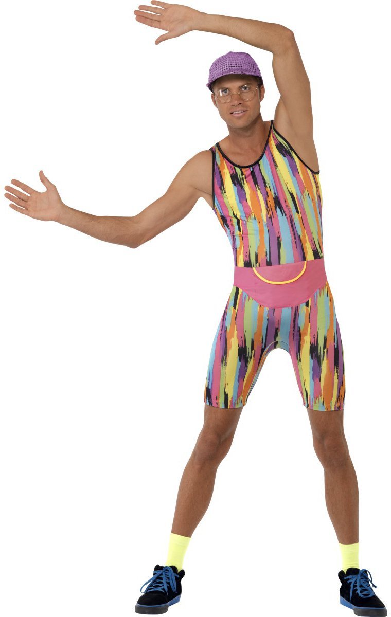 Aerobics Mr Energizer Kostuum | maat L